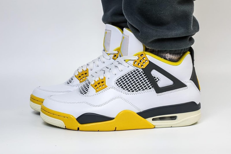 率先近賞 Air Jordan 4 女性專屬全新配色「Vivid Sulfur」上腳圖輯