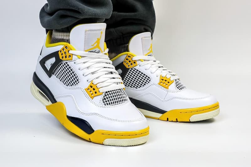 率先近賞 Air Jordan 4 女性專屬全新配色「Vivid Sulfur」上腳圖輯