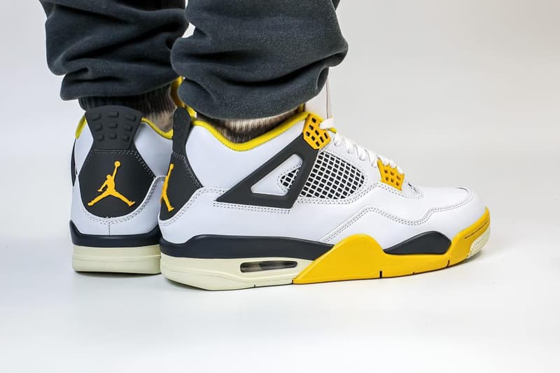 率先近賞 Air Jordan 4 女性專屬全新配色「Vivid Sulfur」上腳圖輯