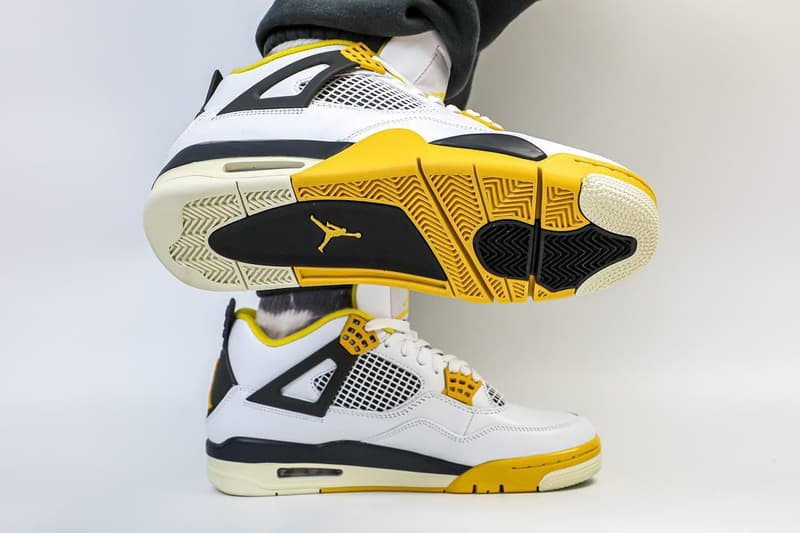 率先近賞 Air Jordan 4 女性專屬全新配色「Vivid Sulfur」上腳圖輯