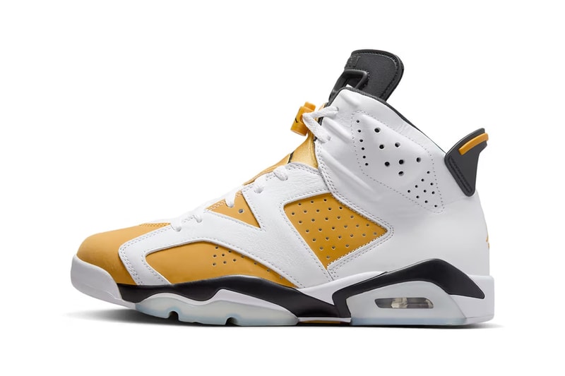 近賞 Air Jordan 6 全新配色「Yellow Ochre」官方圖輯