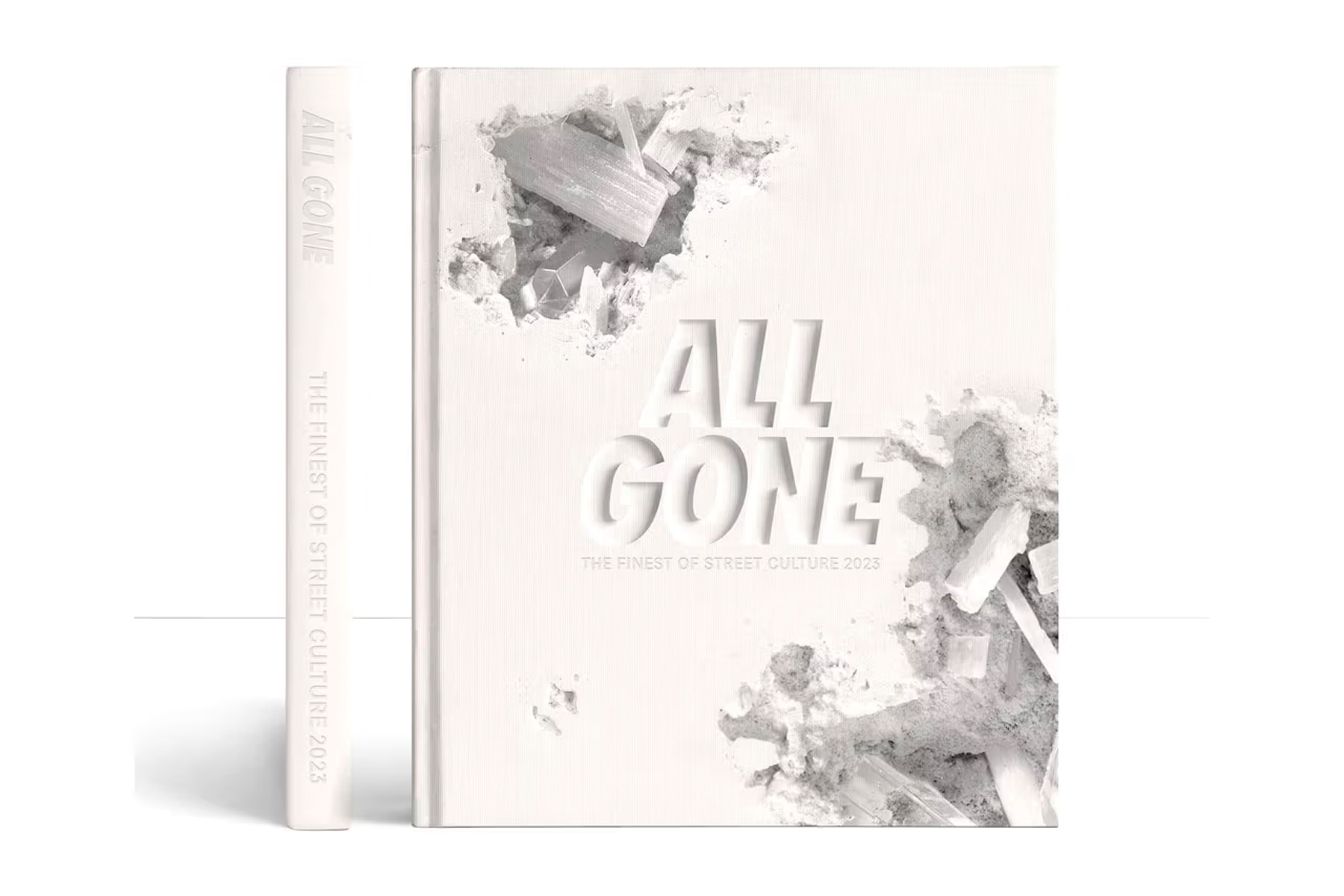 Michael Dupouy 攜手 Daniel Arsham 打造《All Gone 2023》書籍封面