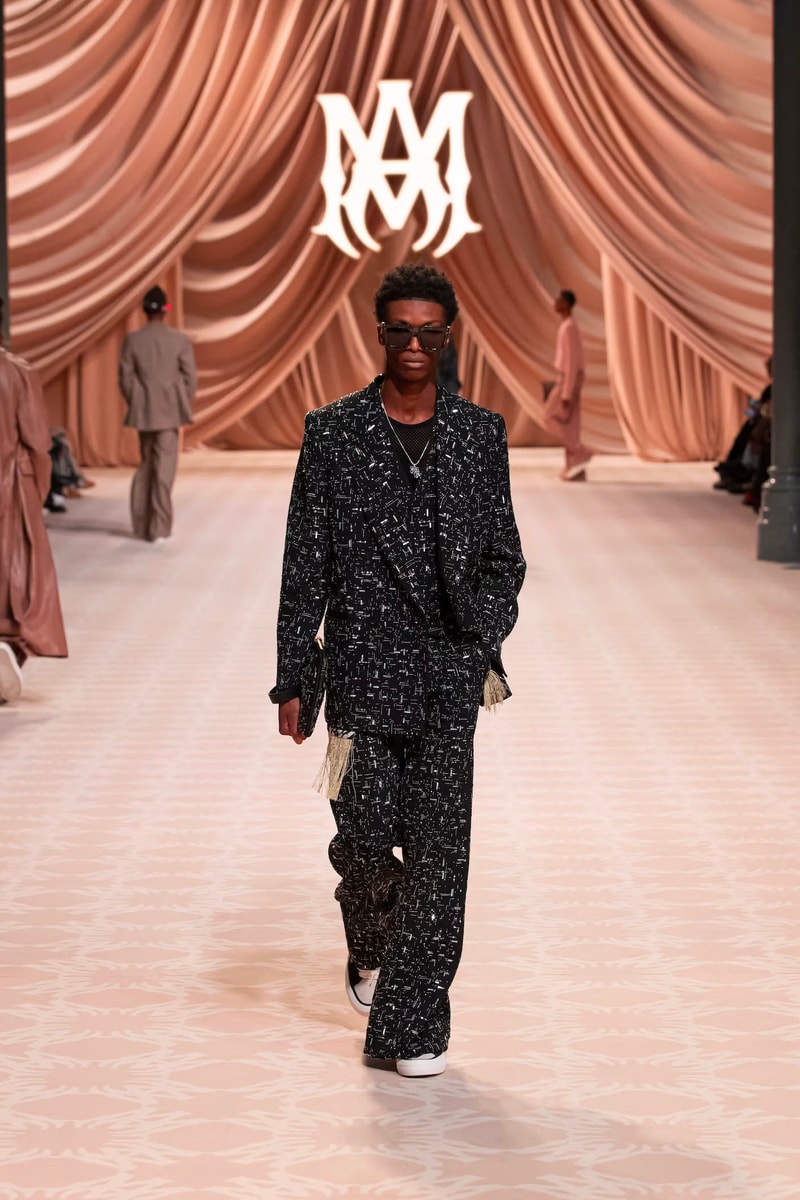 AMIRI 正式發佈 2024 秋冬男裝系列大秀