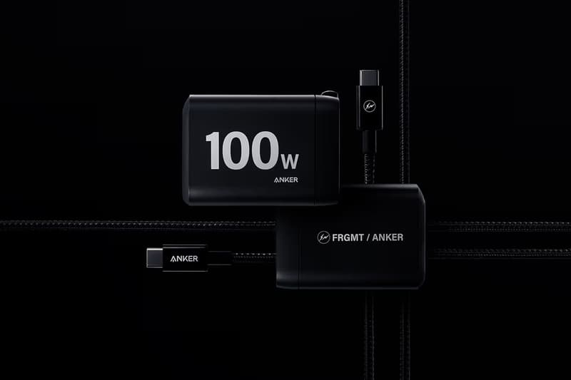 Anker x fragment design 全新聯名快充系列套裝發佈