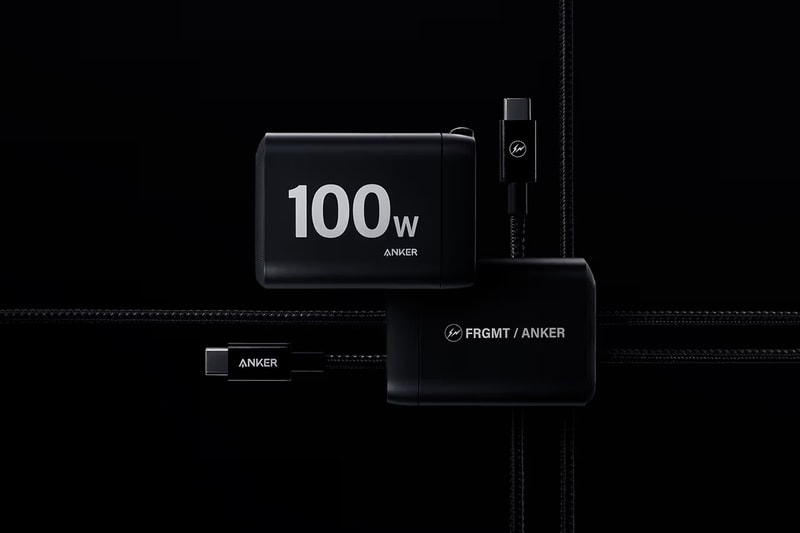 Anker x fragment design 全新聯名快充系列套裝發佈