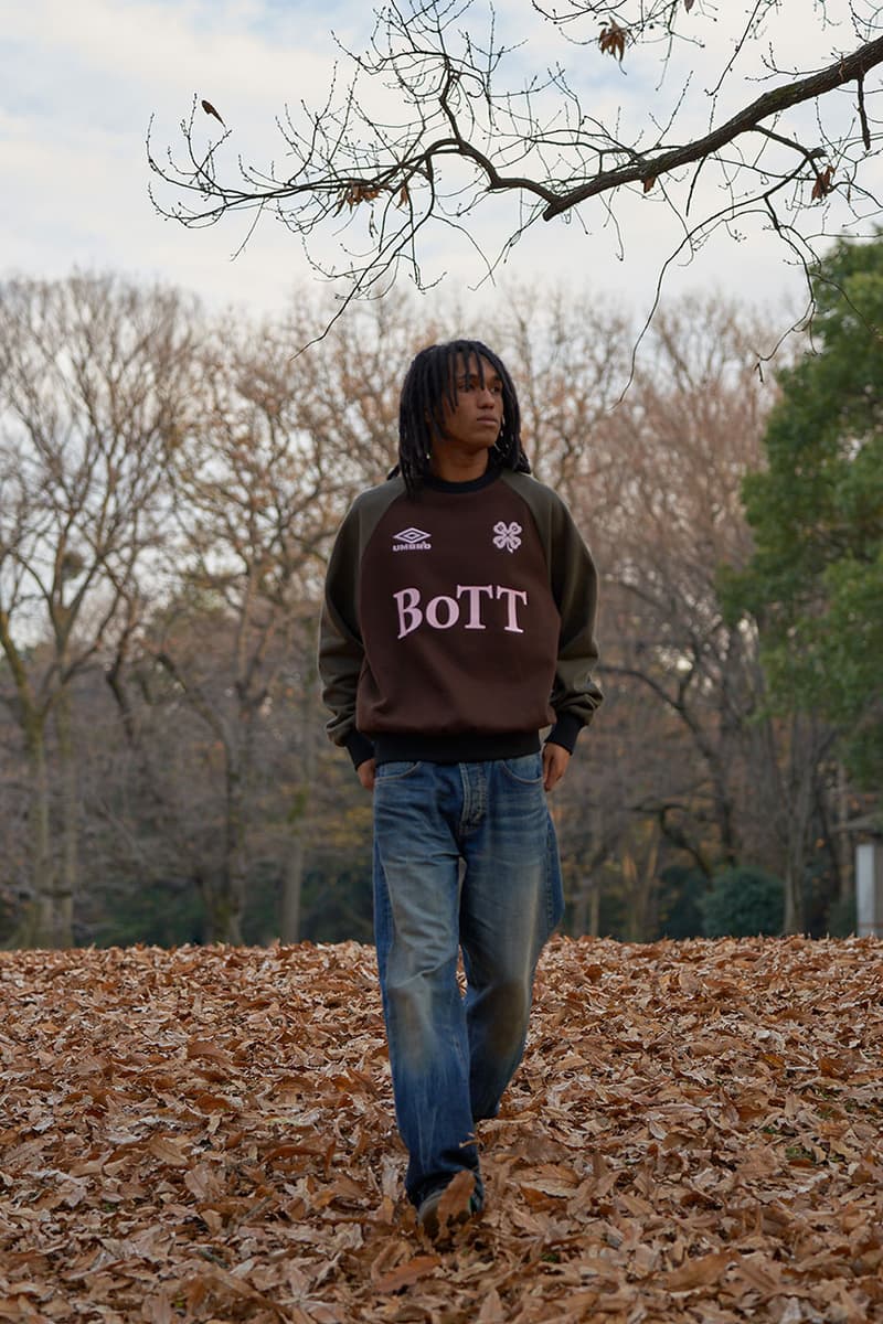 BoTT x Umbro x BEAMS T 全新三方聯乘系列正式登場