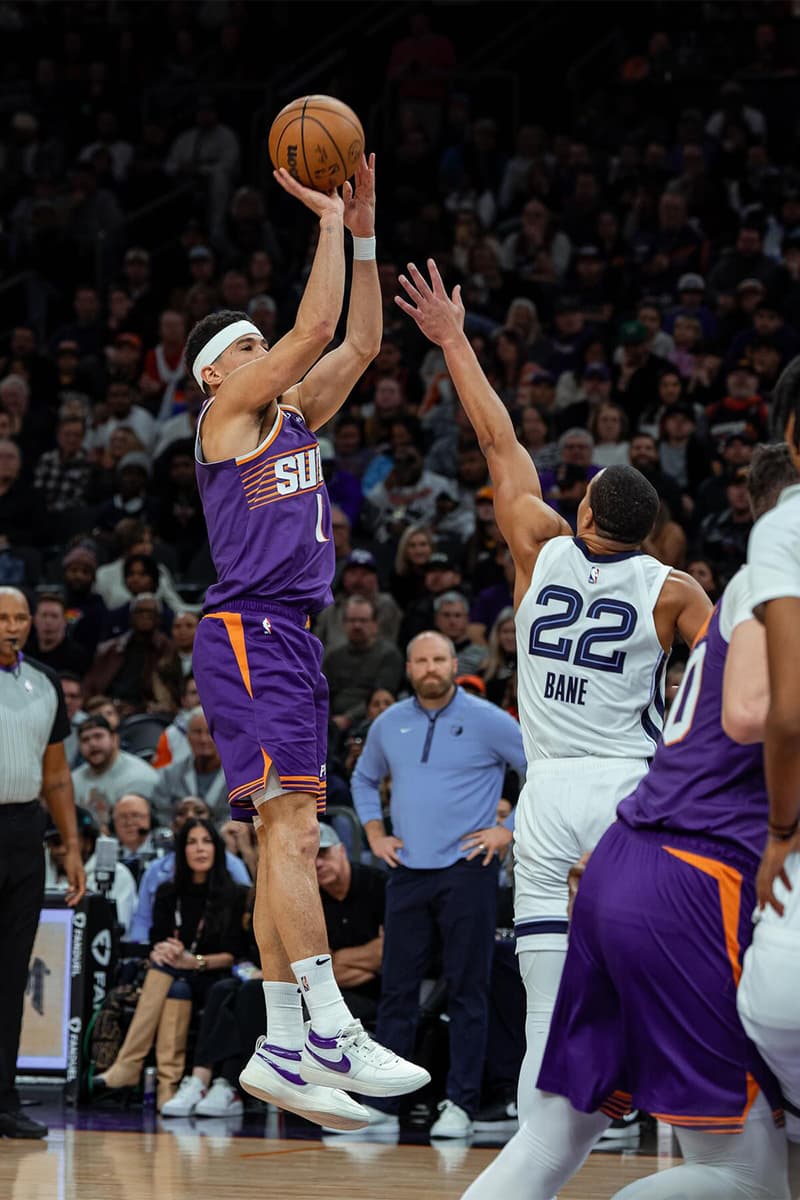 Devin Booker 親自曝光 Nike Book 1 PE 全新配色「Metallic Purple」