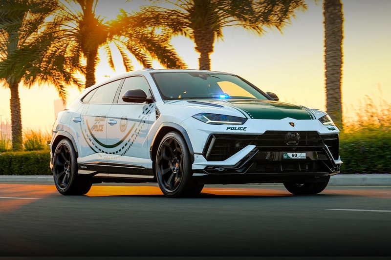 杜拜警隊正式引入 Lamborghini Urus Performante 全新警用車