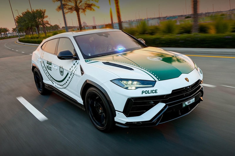 杜拜警隊正式引入 Lamborghini Urus Performante 全新警用車