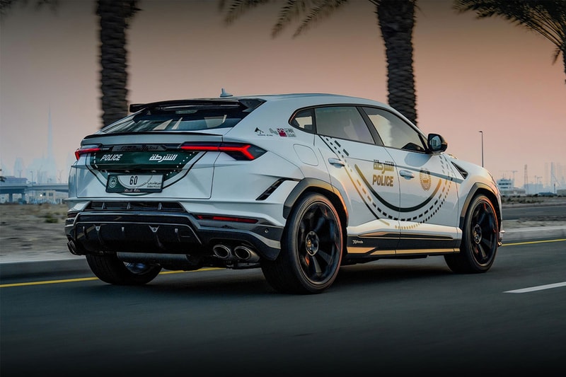 杜拜警隊正式引入 Lamborghini Urus Performante 全新警用車