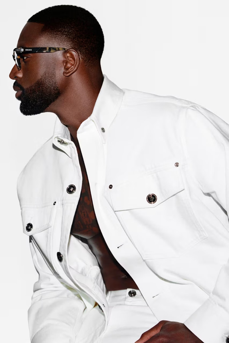 Dwyane Wade 再度演繹 Versace 最新眼鏡系列形象廣告