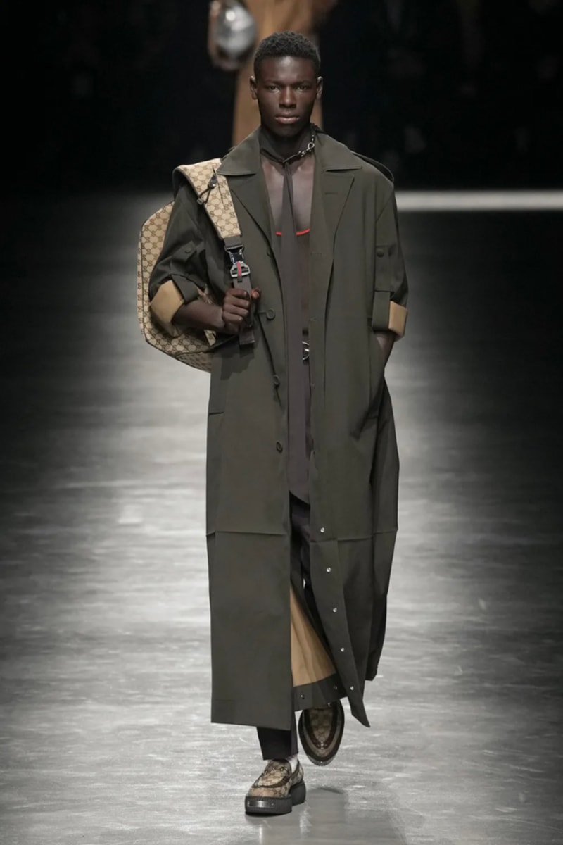 Sabato De Sarno 首次執掌 Gucci 2024 秋冬男裝時尚大秀《GUCCI ANCORA》