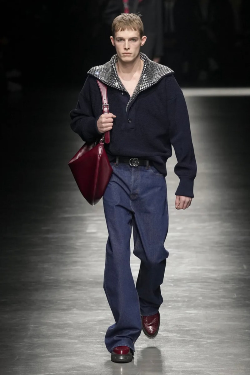 Sabato De Sarno 首次執掌 Gucci 2024 秋冬男裝時尚大秀《GUCCI ANCORA》
