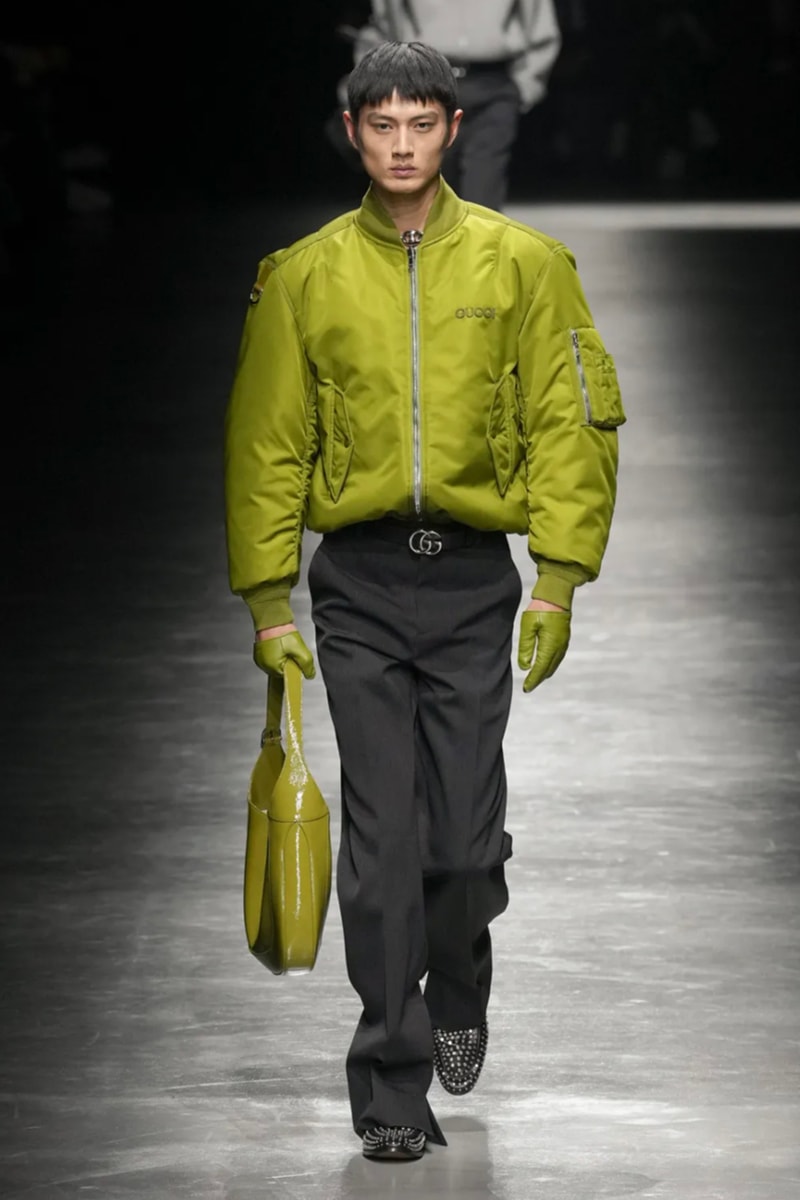 Sabato De Sarno 首次執掌 Gucci 2024 秋冬男裝時尚大秀《GUCCI ANCORA》