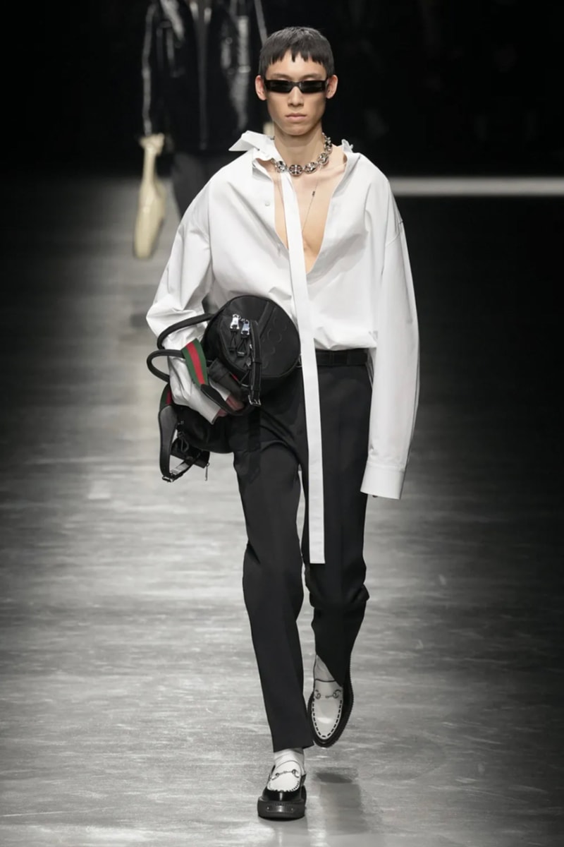 Sabato De Sarno 首次執掌 Gucci 2024 秋冬男裝時尚大秀《GUCCI ANCORA》