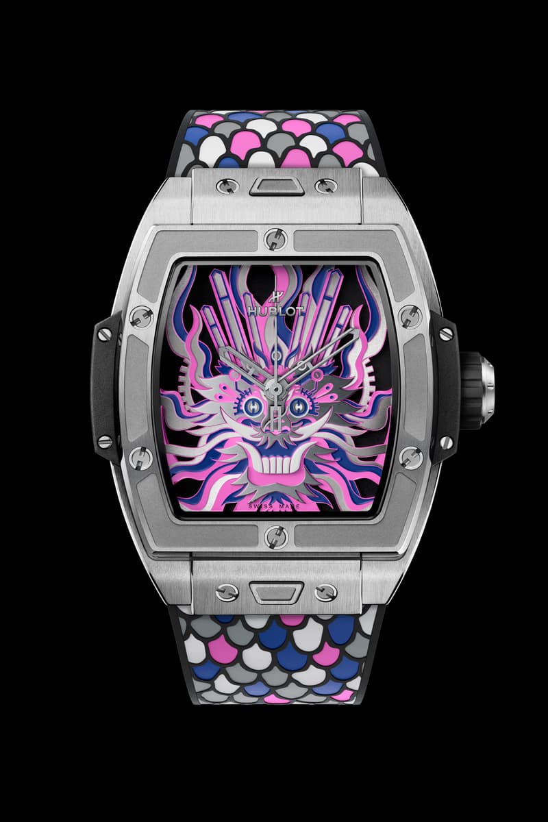 HUBLOT「Spirit of Big Bang」系列新作甲辰龍年鈦金腕錶登場