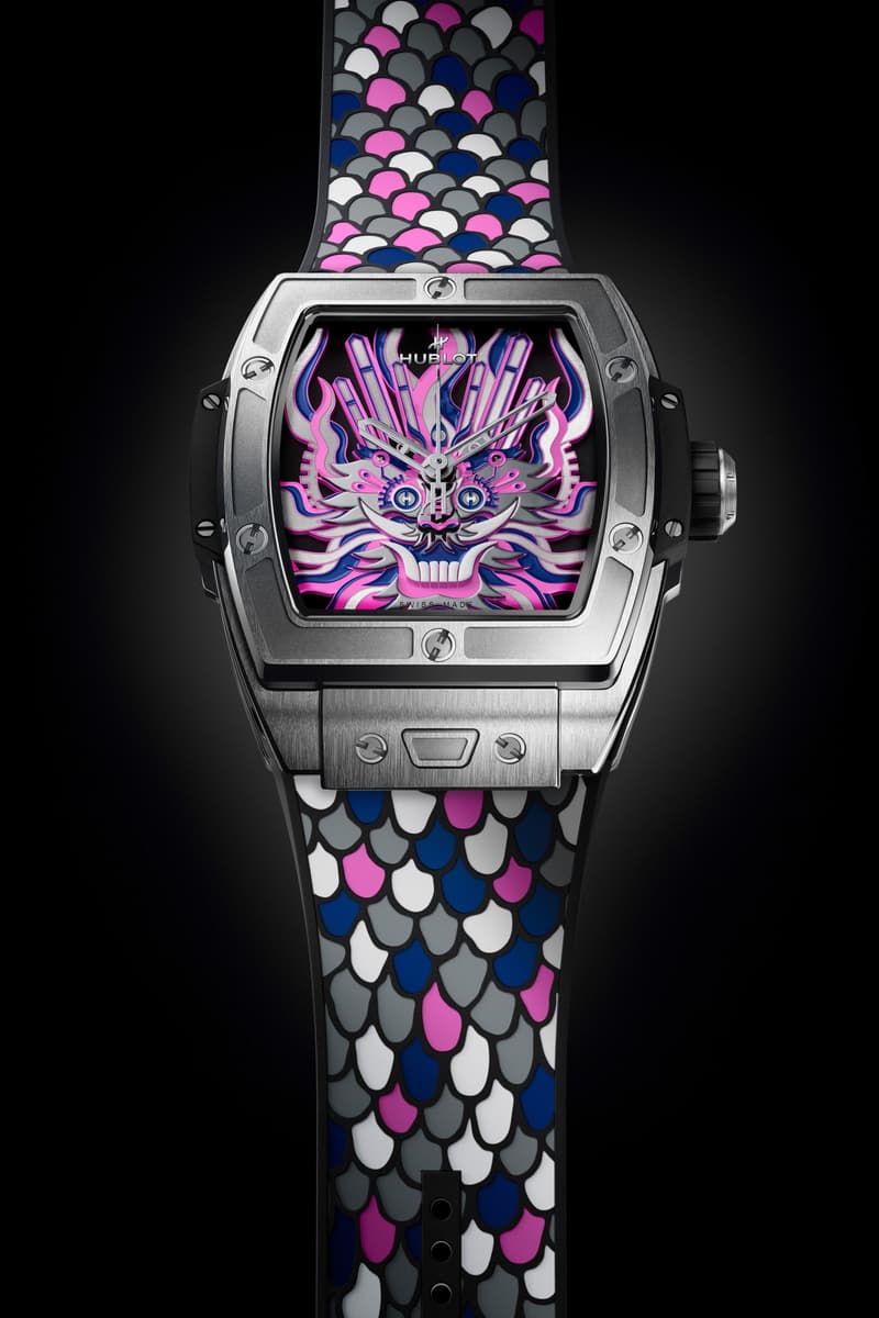 HUBLOT「Spirit of Big Bang」系列新作甲辰龍年鈦金腕錶登場