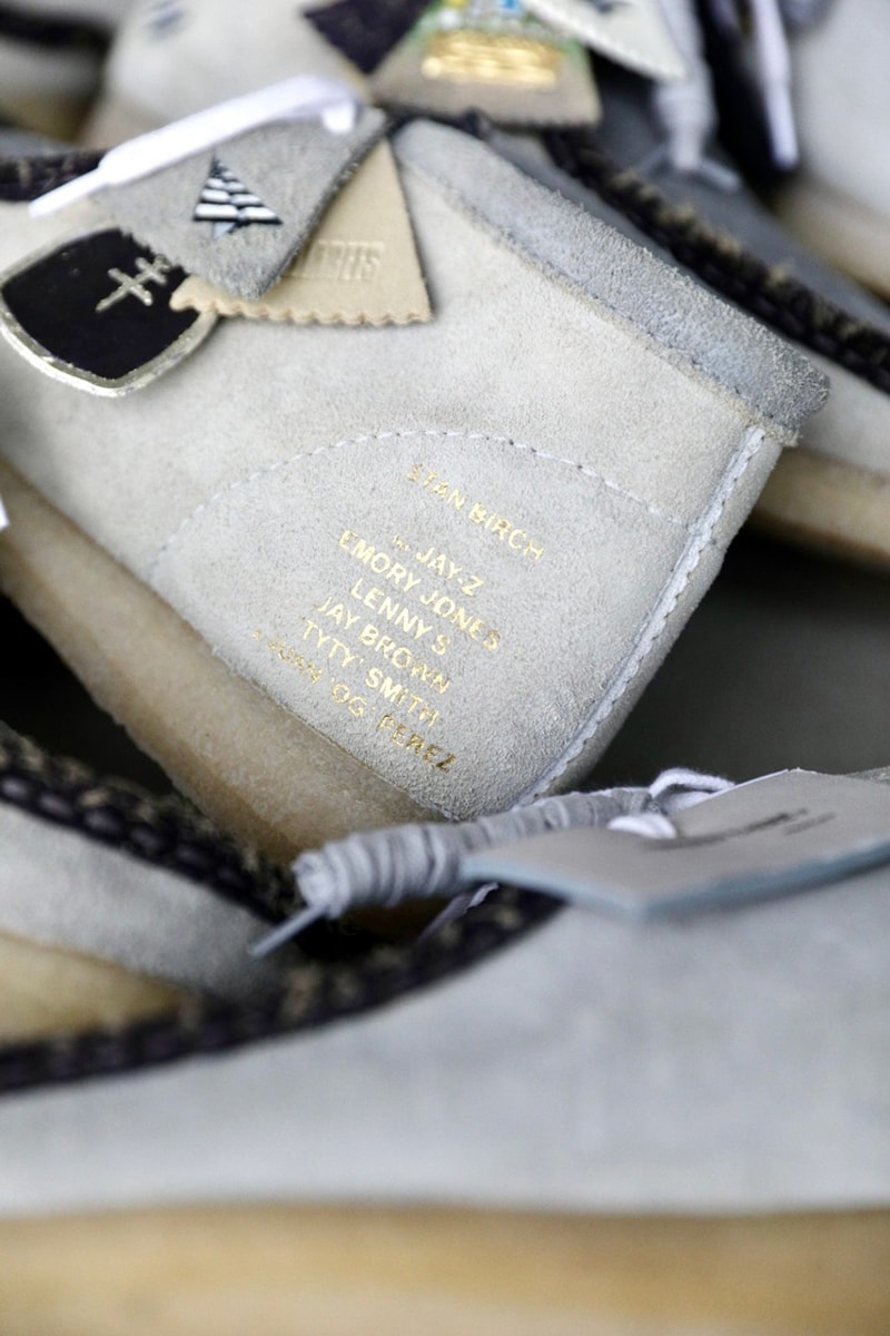 率先近賞 JAY-Z 專屬訂製 Clarks Wallabees