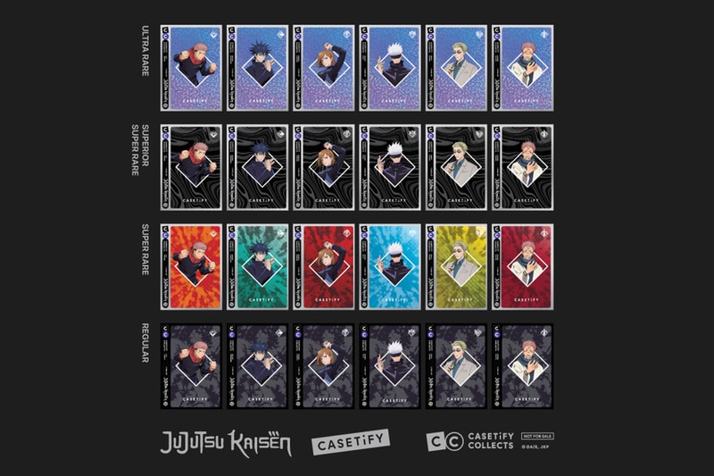 CASETiFY x《咒術迴戰》全新聯名系列正式發佈