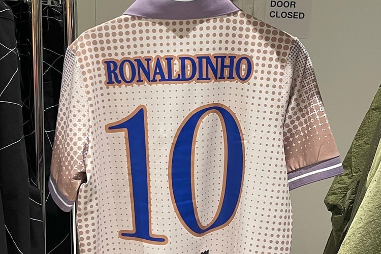 KidSuper 攜手巴西足球精靈 Ronaldinho 打造全新聯乘球衣