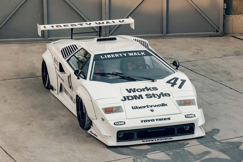 Liberty Walk 打造 Lamborghini Countach 全新寬體改裝車型