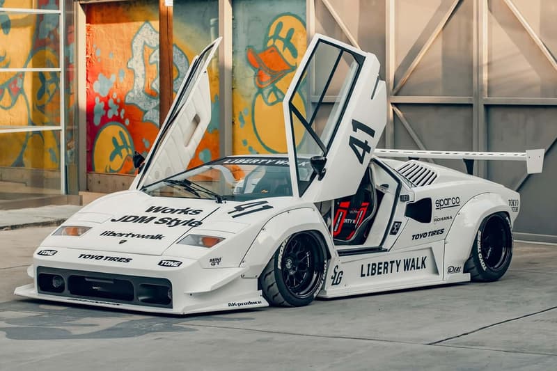 Liberty Walk 打造 Lamborghini Countach 全新寬體改裝車型