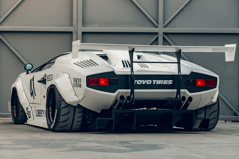 Liberty Walk 打造 Lamborghini Countach 全新寬體改裝車型