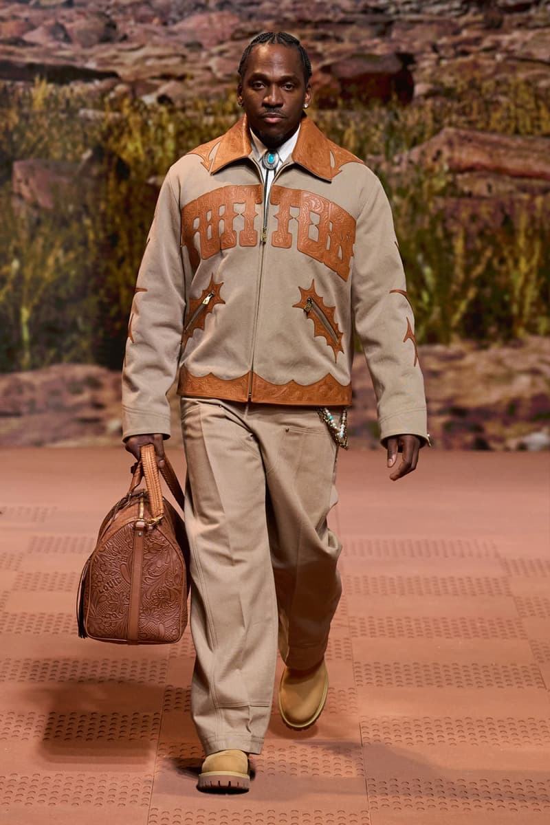 Pharrell Williams 執掌 Louis Vuitton 2024 秋冬男裝系列大秀正式登場