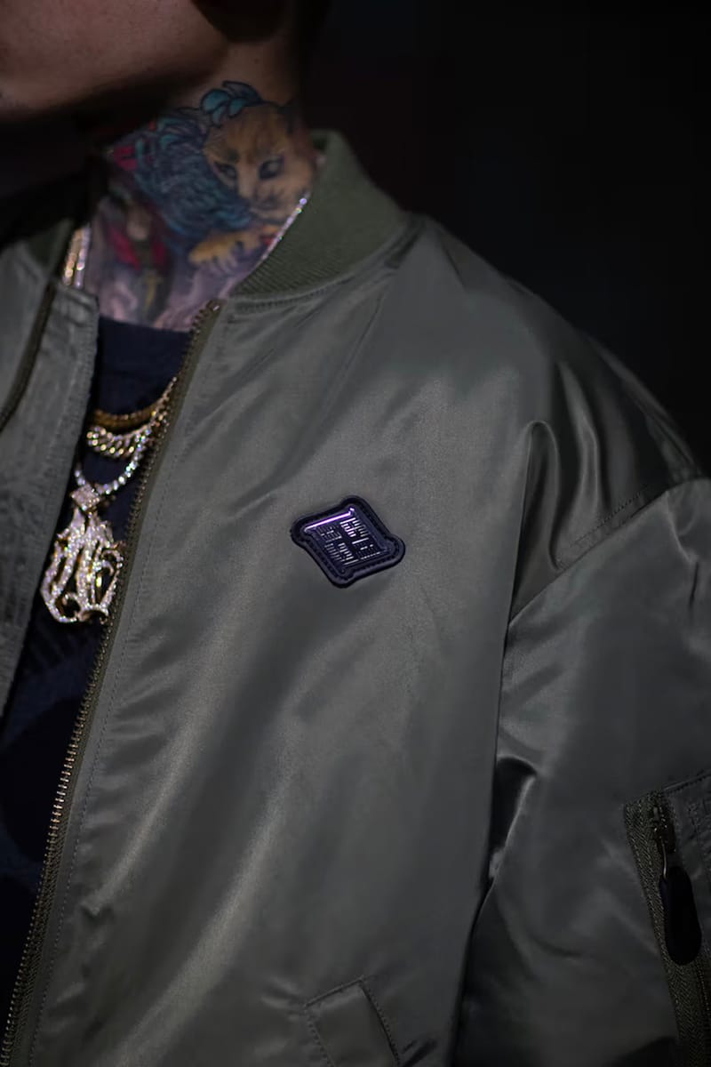 gakkin budspool 麻LOGO DENIM JACKET メンズ