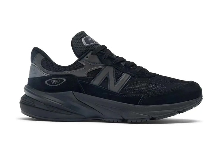 率先近賞 New Balance 990v6 全新配色「Triple Black」