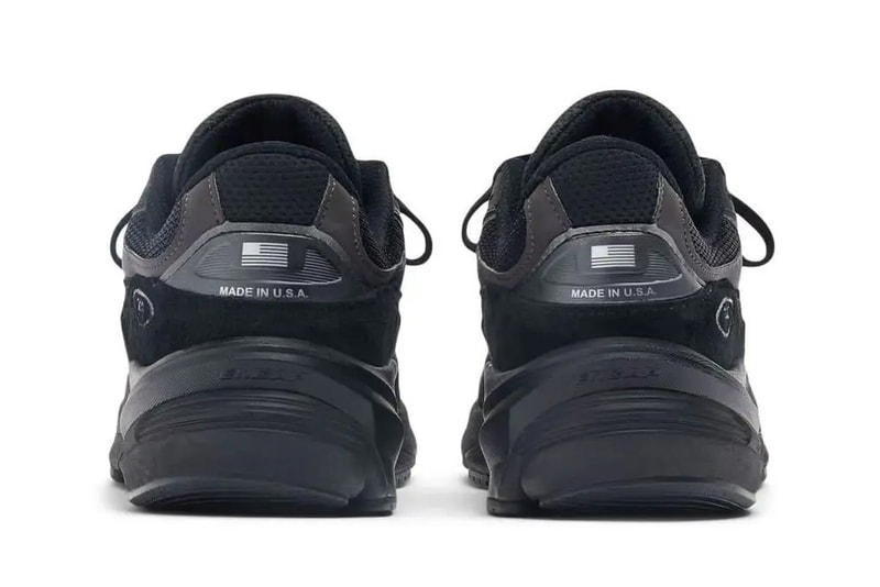 率先近賞 New Balance 990v6 全新配色「Triple Black」