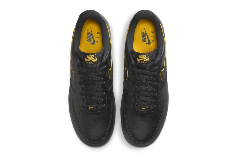率先近賞 Nike Air Force 1 Low 全新配色「Black/University Gold」