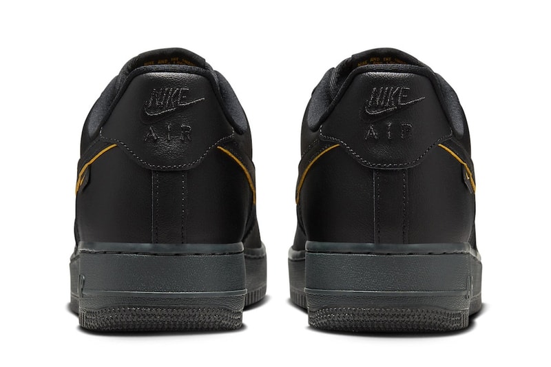 率先近賞 Nike Air Force 1 Low 全新配色「Black/University Gold」