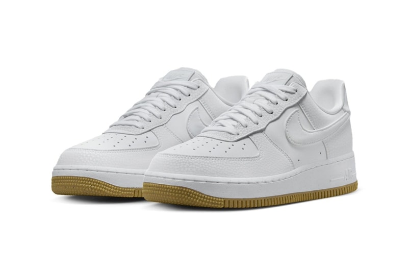 率先近賞 Nike Air Force 1 Low 全新配色「White/Gum」