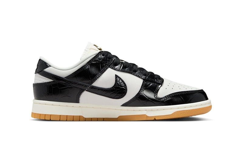率先近賞鱷魚皮版本 Nike Dunk Low