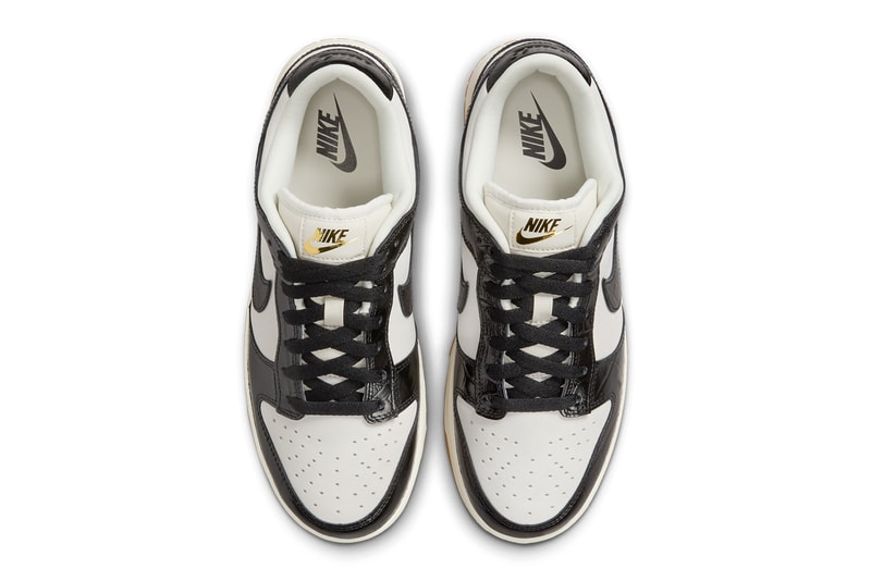 率先近賞鱷魚皮版本 Nike Dunk Low
