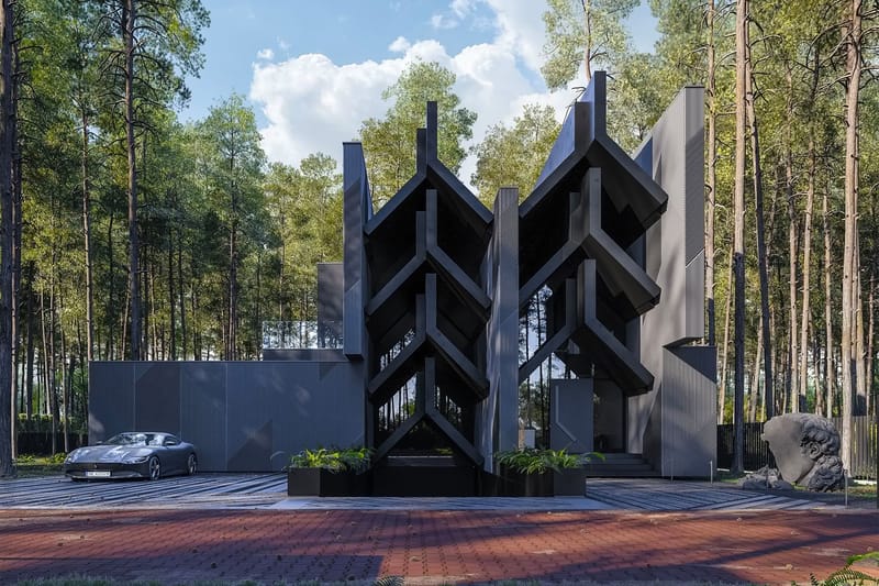 致敬 Lamborghini Aventador SVJ！REFORM Architekt 全新別墅 Pini Casa 正式登場