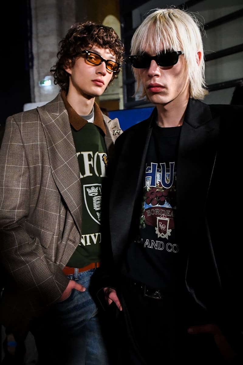 Hypebeast 獨家直擊 RHUDE 2024 秋冬系列大秀後台