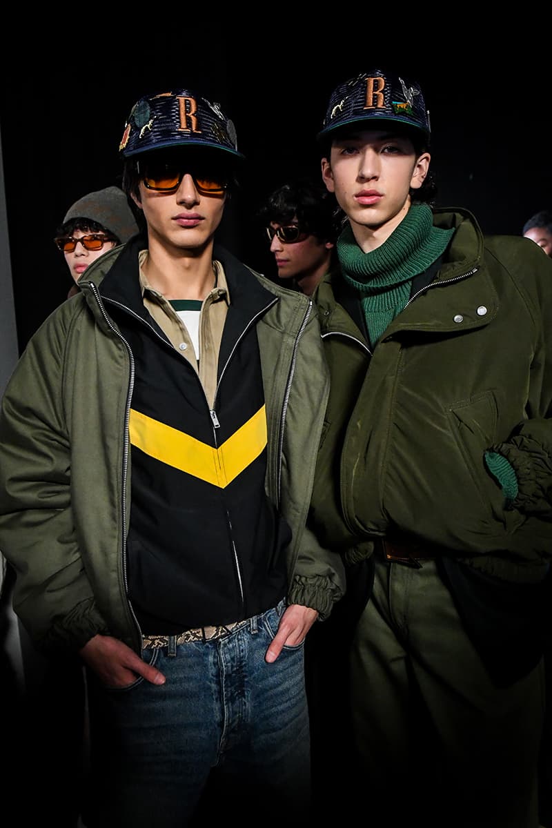 Hypebeast 獨家直擊 RHUDE 2024 秋冬系列大秀後台