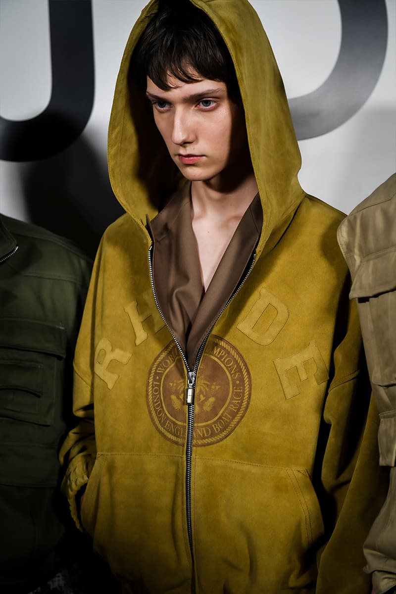 Hypebeast 獨家直擊 RHUDE 2024 秋冬系列大秀後台