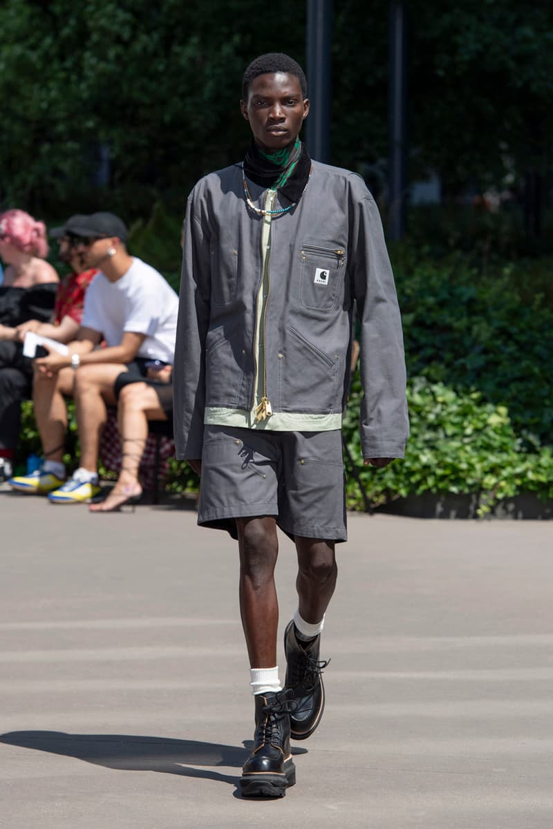 sacai x Carhartt WIP 第二回聯名系列正式登場