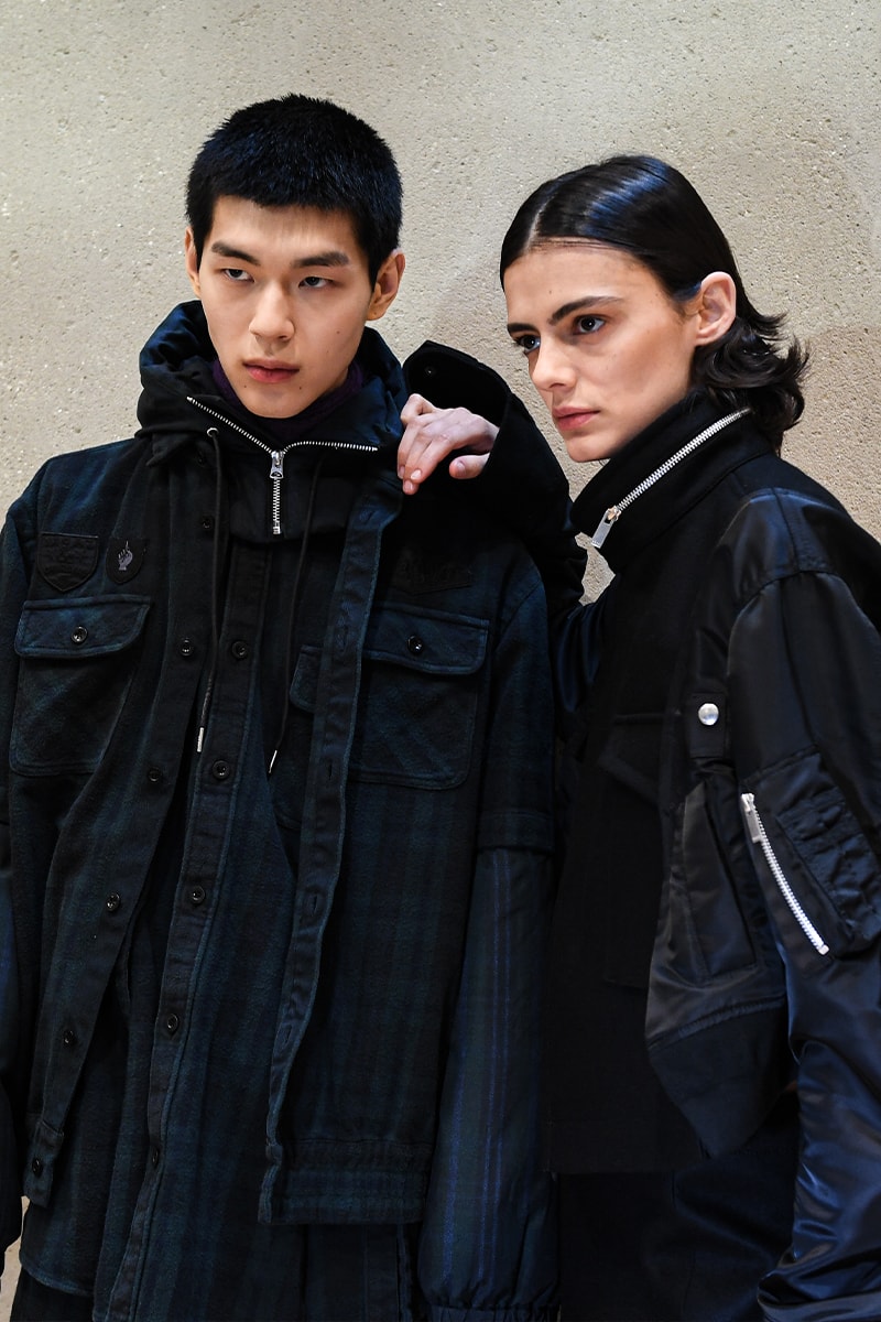 Hypebeast 獨家直擊 sacai 2024 秋冬系列大秀後台