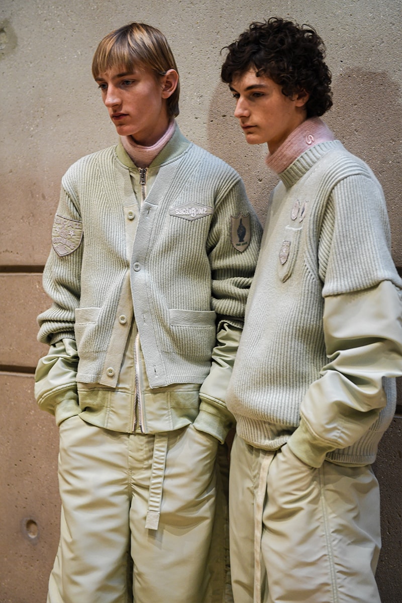 Hypebeast 獨家直擊 sacai 2024 秋冬系列大秀後台