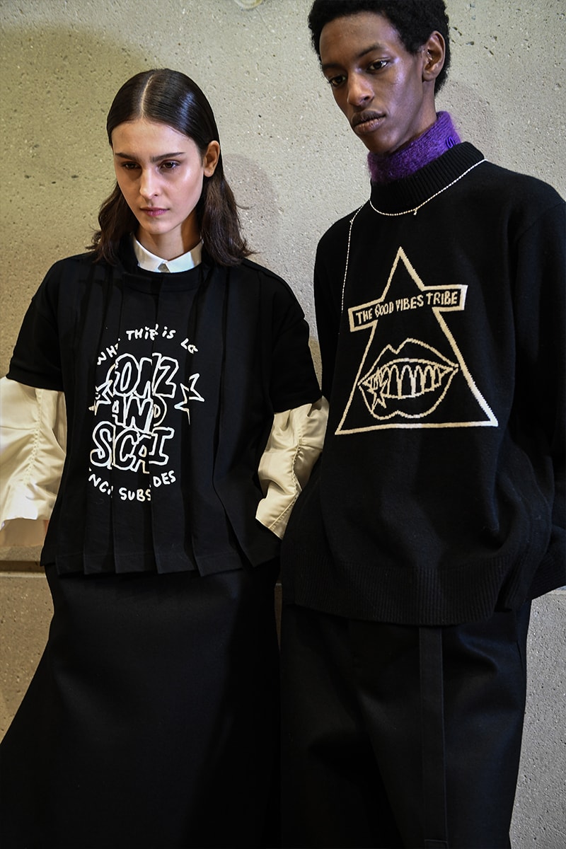 Hypebeast 獨家直擊 sacai 2024 秋冬系列大秀後台