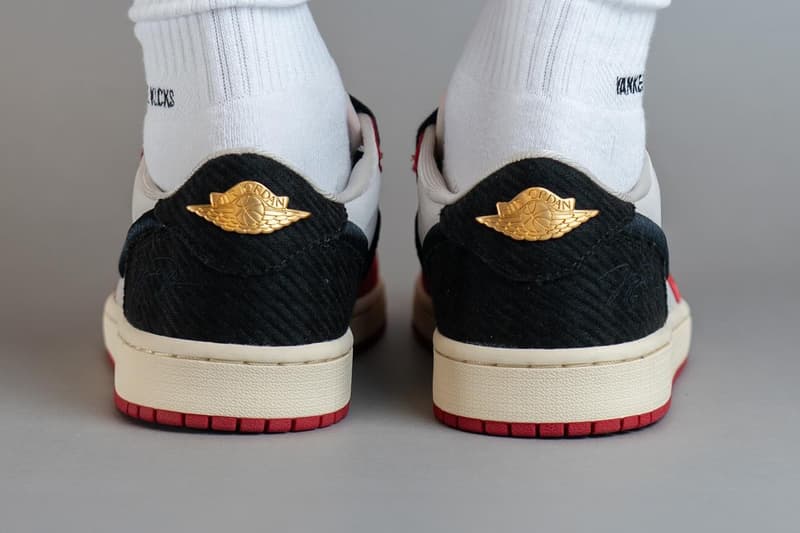 率先近賞 Trophy Room x Air Jordan 1 Low OG 上腳圖輯