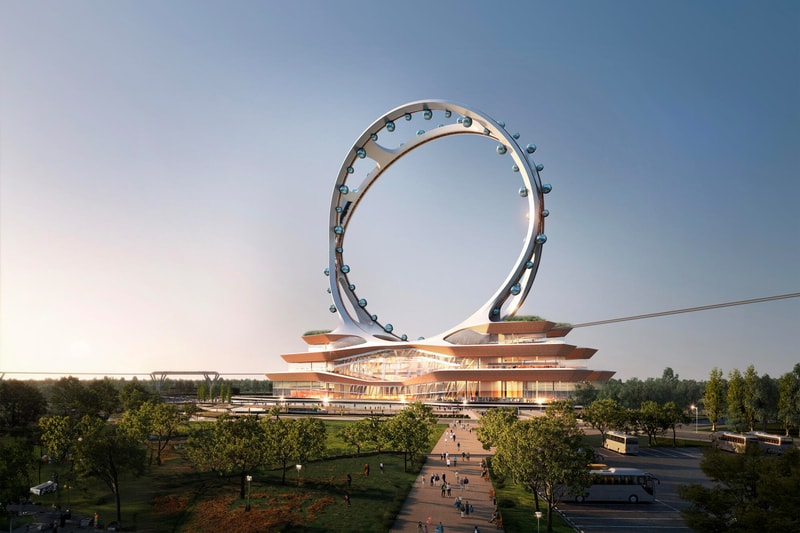 荷蘭建築事務所 UNStudio 建造之世界最高無輻式摩天輪即將登場