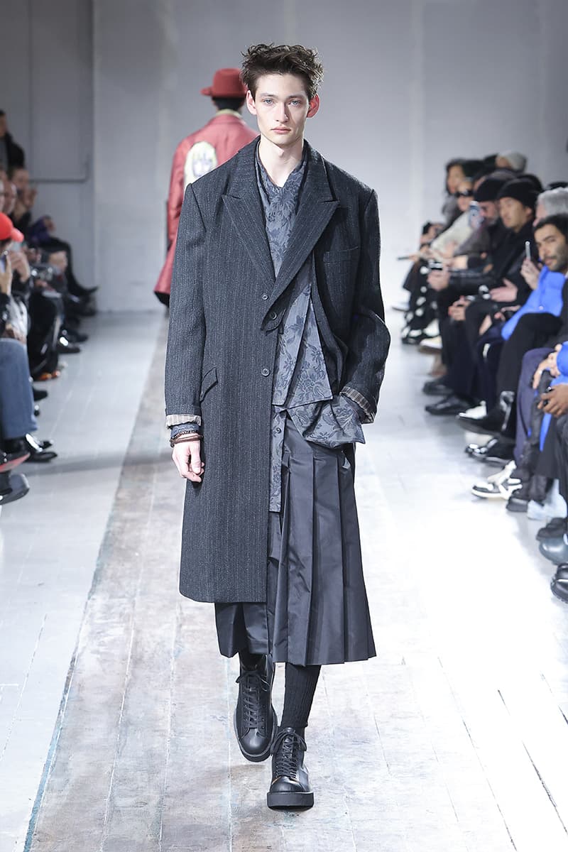 Yohji Yamamoto POUR HOMME 2024 秋冬系列大秀登場