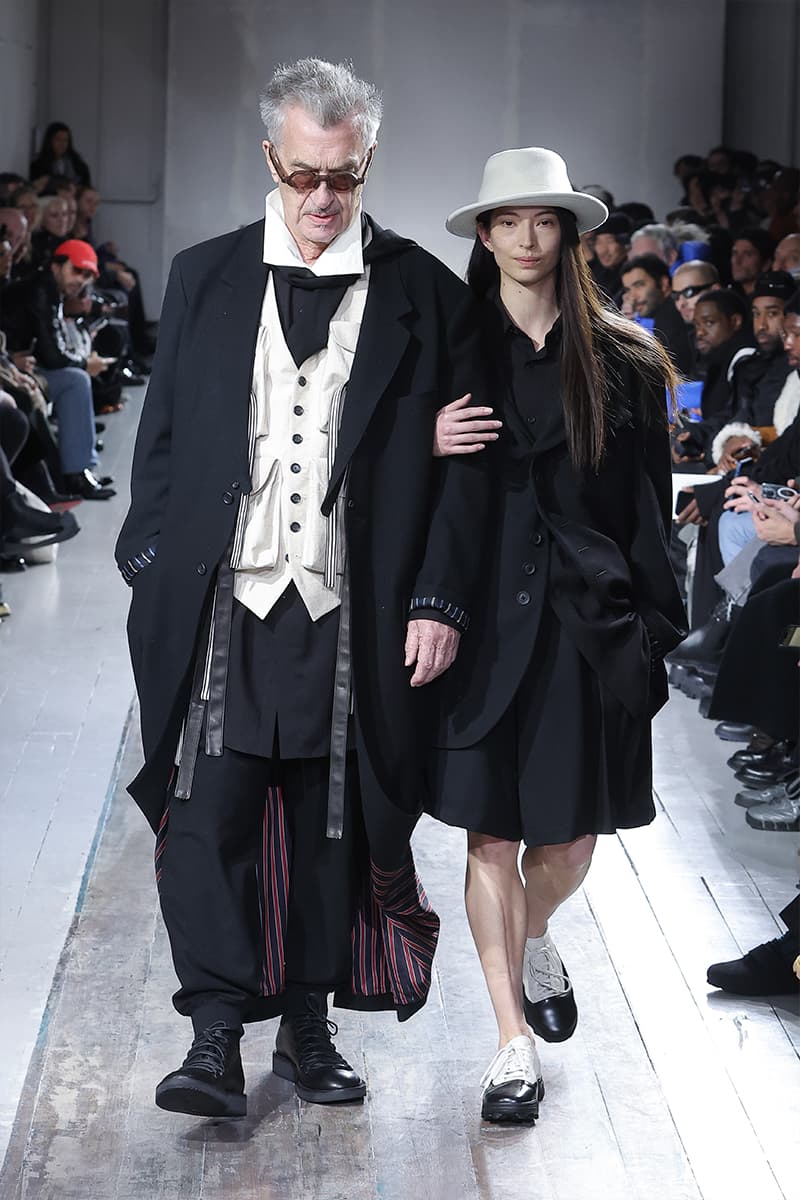 Yohji Yamamoto POUR HOMME 2024 秋冬系列大秀登場