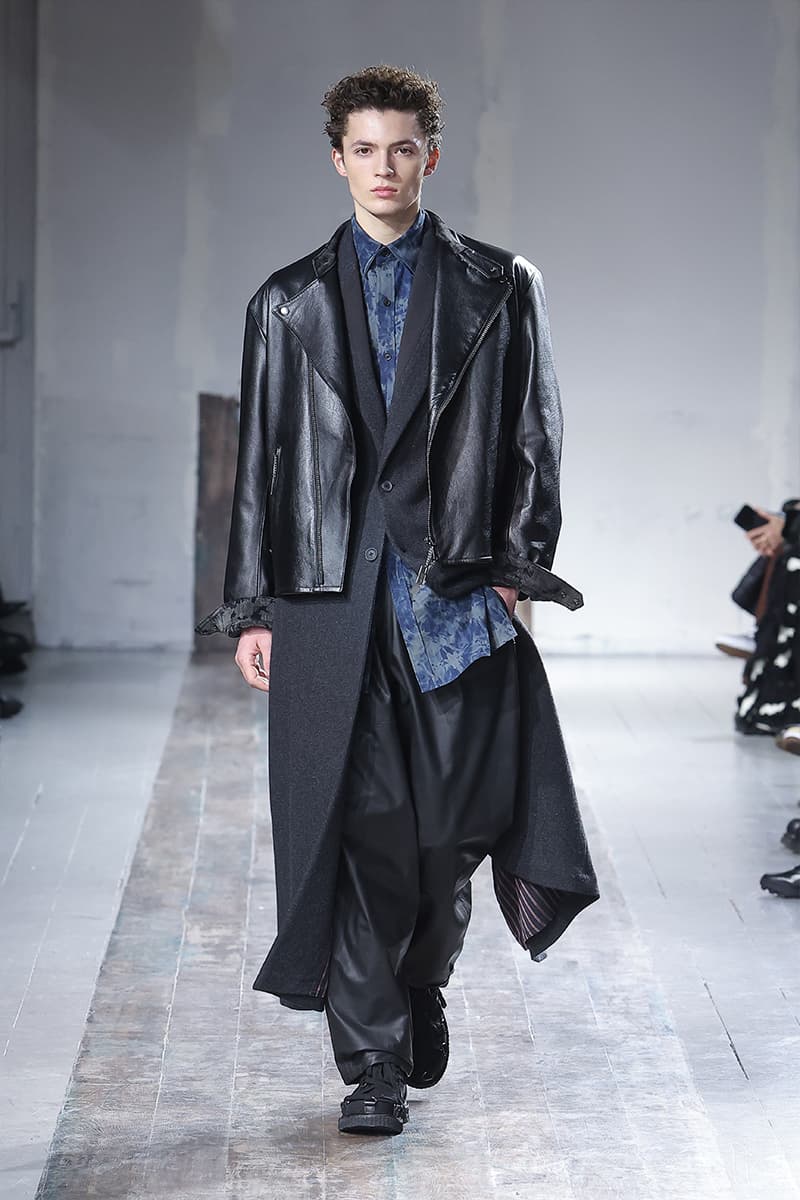 Yohji Yamamoto POUR HOMME 2024 秋冬系列大秀登場