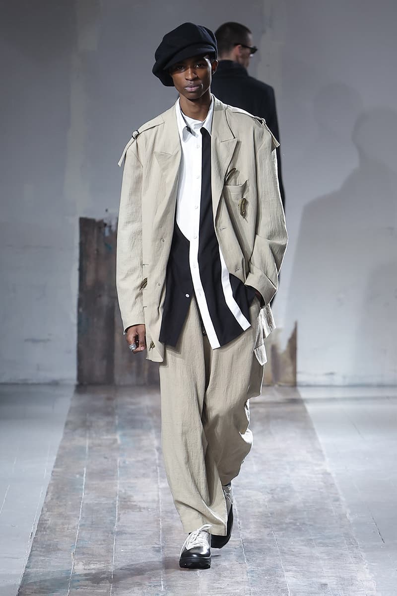 Yohji Yamamoto POUR HOMME 2024 秋冬系列大秀登場